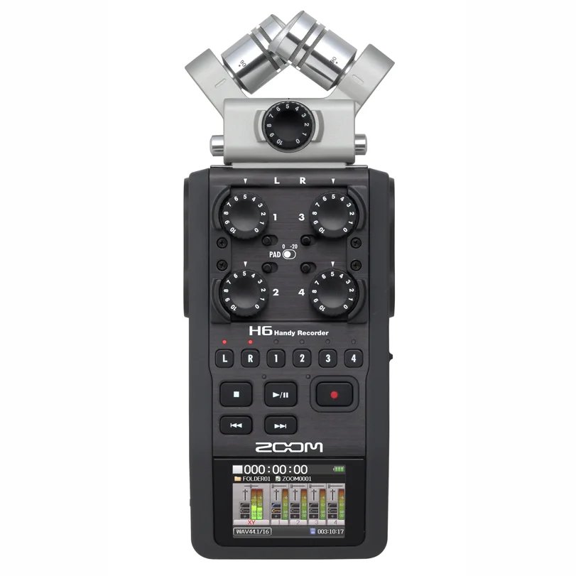 Zoom H6 All Black Handy Recorder Zoom H6 All Black Handy Recorder