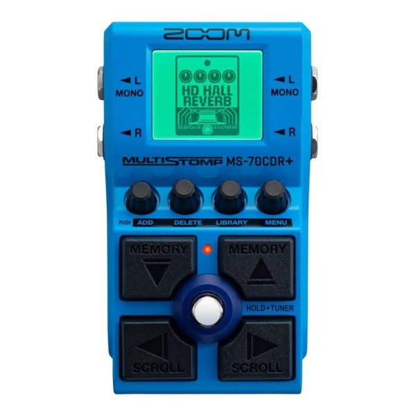 products zoom ms 70cdr multistomp chorus delay reverb pedal 9795