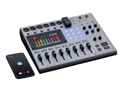products zoom podtrak p8 8 channel podcast workstation a109815
