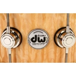 DW Collector's DCESC6514SCXXXX SSC 14×6.5 inch Exotic Snare Drum, ESC Natural Lacquer Over Quilted Maple - Gambar 2