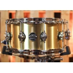 DW Performance DPMR66514SCX713 Polished Brass 14×6.5 inch Snare Drum with Chrome Hardware - Gambar 3