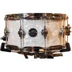 DW Collector’s DCFG26514SCX037 Jazz 14x6.5 inch Snare Drum, Vintage Marine Pearl