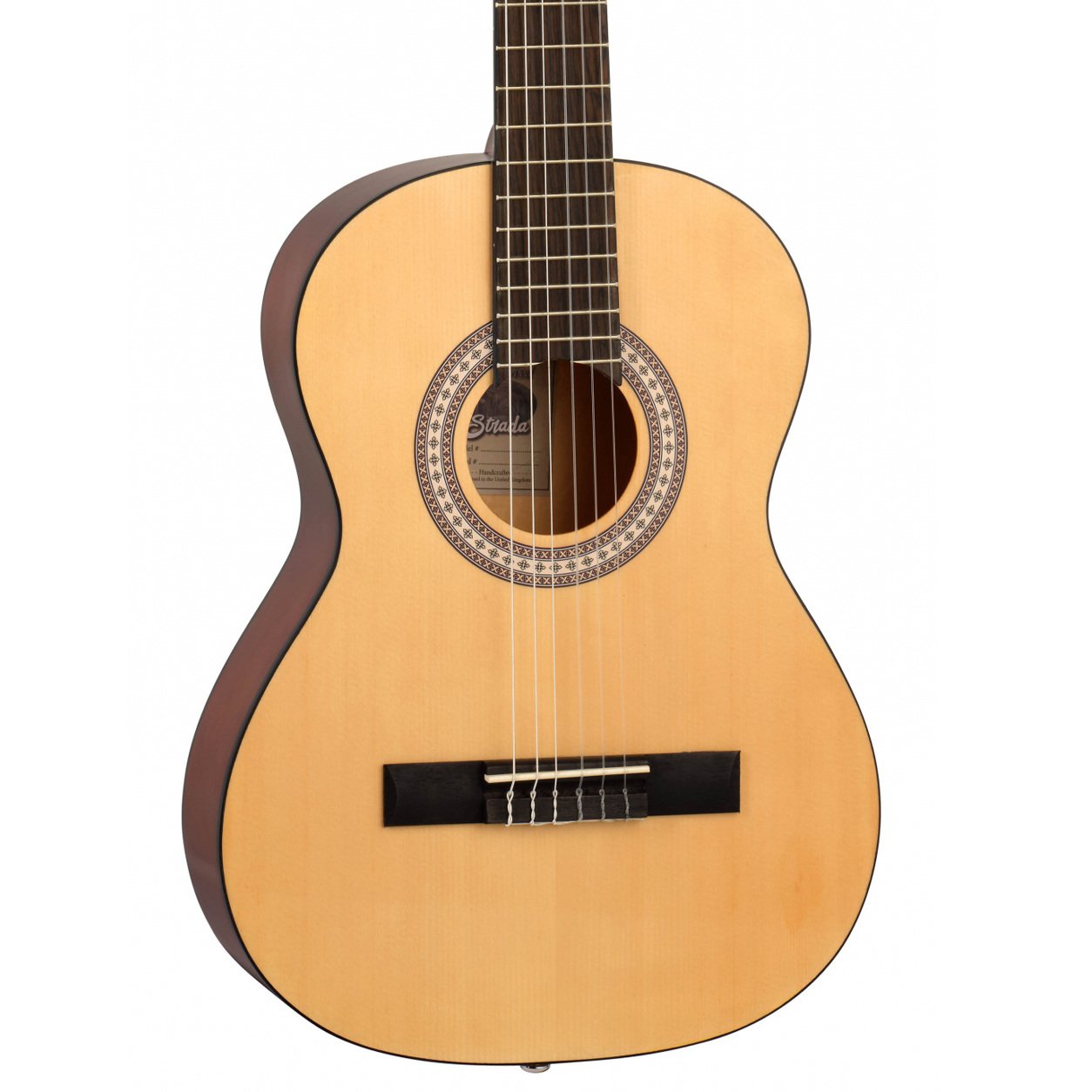 EM3-4 Tanglewood EM C34E 3/4 Clasiccal Spruce Open Pore Finish Acoustic Guitar with Bag - Gambar 1