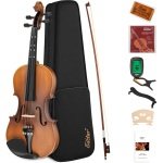 Donner Eastar EVA 2 3/4 Size Violin Set For Beginner Student with Hard Case