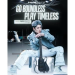Donner HUSH-X LIVE Travel Headless Electric Guitar MIYAVI Edition, Black - Gambar 5
