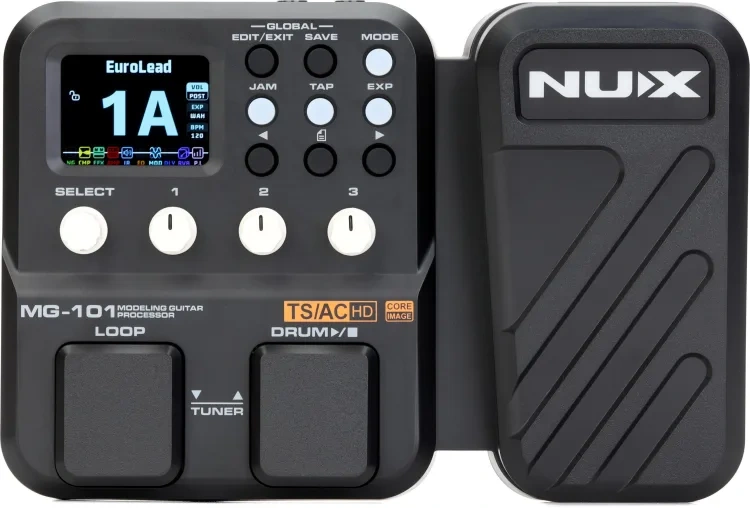 MG-101 Nux MG-101 Modeling Multi Effect Guitar Processor - Gambar 1