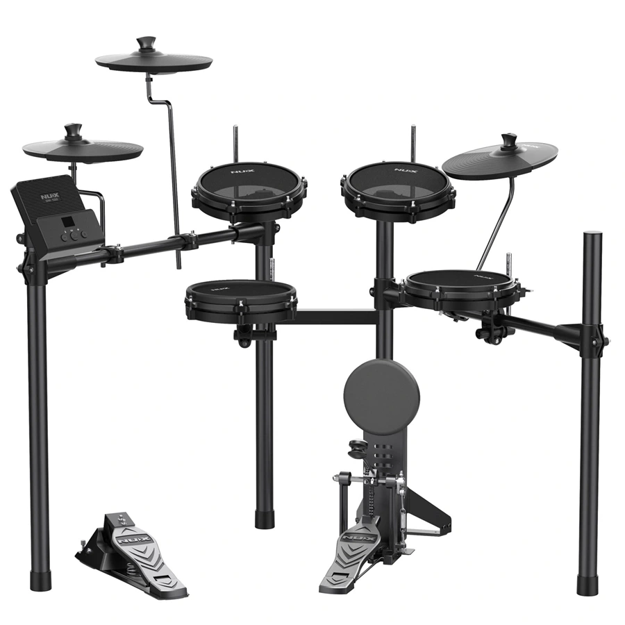 Nux-DM110-front Nux DM 110 All Mesh Head Electronic Drum Kit - Gambar 1