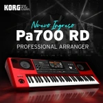 Korg Pa700 RD Professional Arranger Keyboard, Red Edition - Gambar 4