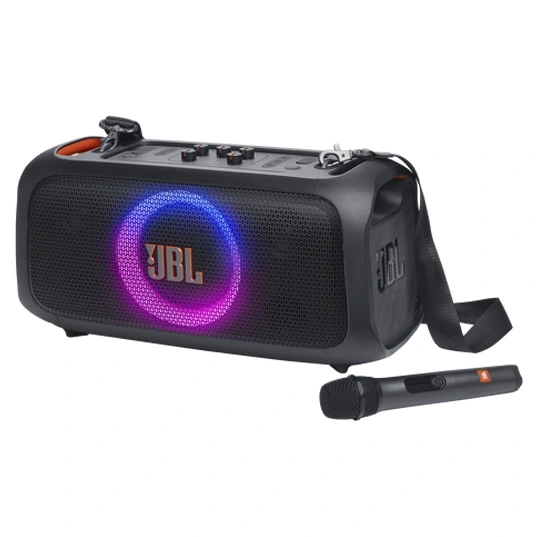 PB OTG ESAS2 JBL PartyBox On-The-Go Essential Portable Party Speaker with Wireless Microphone - Gambar 1