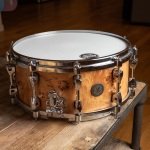 Tama PMM146-STM 14x6 inch Starphonic Snare Drum, Satin Mappa Burl - Gambar 2