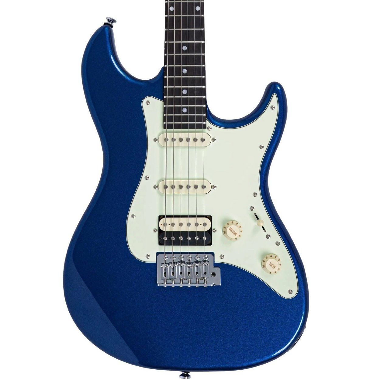 S1-HSS-DN Sire Larry Carlton S1 HSS New Gen 5way IV Stratocaster Knob, Metalic Dark Navy - Gambar 1