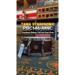Tama PBC146-MNC 14x6 inch Starphonic Bubinga Snare Drum, Matte Natural Cordia Made in Japan - Gambar 3