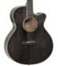 Tanglewood TW4 CE BS Winterleaf Super Folk Cutaway Acoustic Electric Guitar Black Shadow Gloss