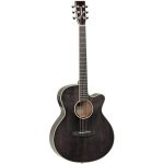 Tanglewood TW4 CE BS Winterleaf Super Folk Cutaway Acoustic Electric Guitar Black Shadow Gloss - Gambar 2