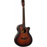 Tanglewood TWX4CEK Winterleaf Exotic Super Folk Cutaway Acoustic Electric Guitar - Gambar 2
