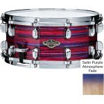 Tama WBSS65-SAF 14x6.5 inch Starclassic Walnut/Birch Snare Drum, Satin Purple Atmosphere Fade
