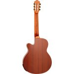 Tanglewood EM DC 7 Thinline Classical Cedar Top Mahogany with Bag - Gambar 3