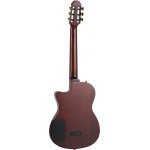 Tanglewood EM DC8 Nylon Thinline Classical Guitar Flame with Bag, Black Gloss - Gambar 3