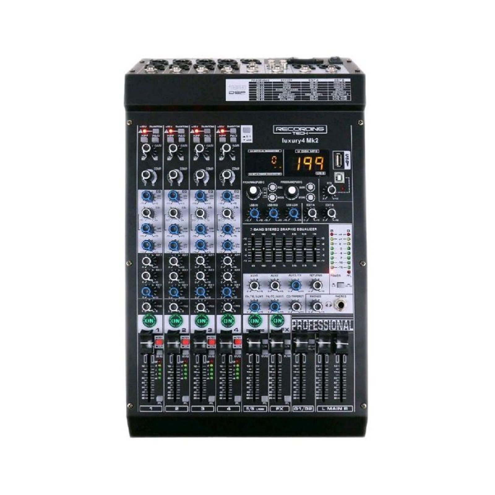 luxury4-mk2 Recording Tech LUXURY 4 MK2 Mixer Audio Professional - Gambar 1