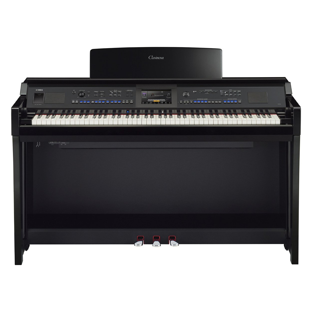CVP-905 Yamaha CVP-905B Clavinova Digital Piano, Black - Gambar 1