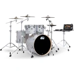 DW Collector's DWe Electronic-Acoustic 5 Piece Drum Set, Diamond Nebula