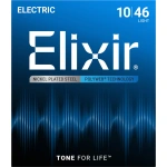 Elixir 12050 Polyweb Electric Guitar Strings, Light, 10-46