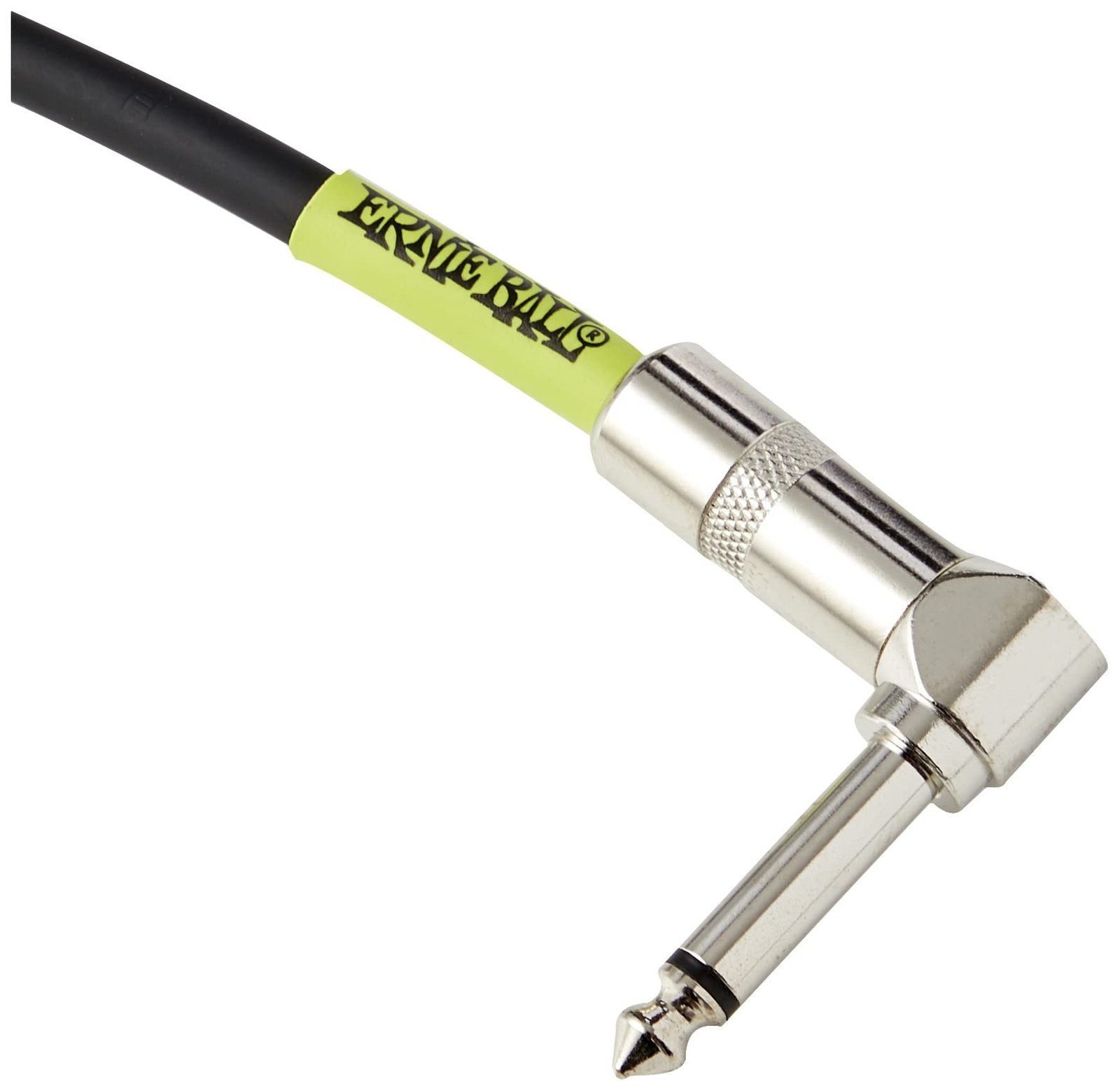 Ernie Ball P06050 6 Angle to Angle Patch Cable, Black (1PCS) Ernie Ball P06050 6" Angle to Angle Patch Cable, Black (1PCS)