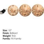 FXSTK10 stack cymbal pack 10in zildjian