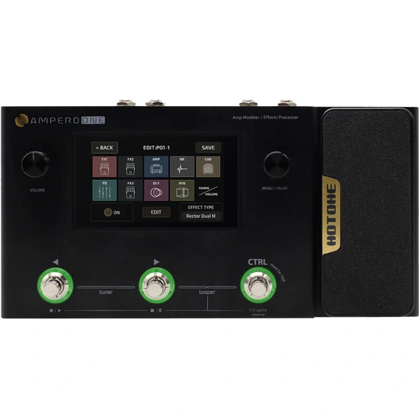Hotone-Ampero-ONE-Multi-effects-Pedal