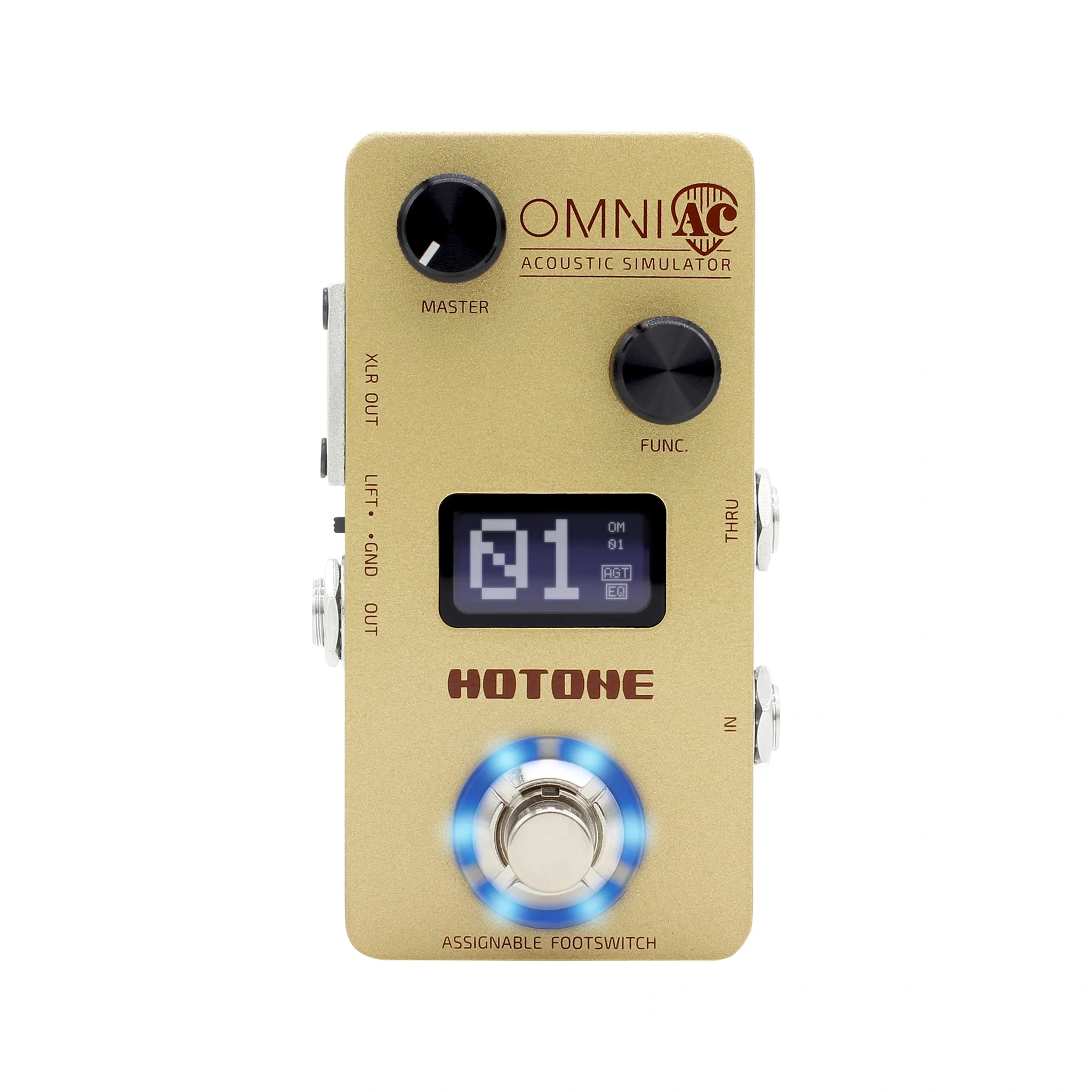 Hotone Omni AC Acoustic Simulator Guitar Pedal Hotone Omni AC Acoustic Simulator Guitar Pedal