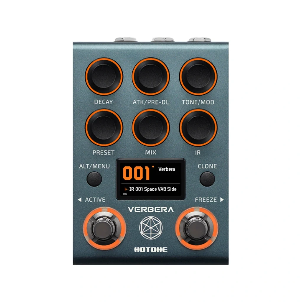 Hotone Verbera Convolution Reverb Pedal Hotone Verbera Convolution Reverb Pedal
