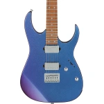 Ibanez GRG121SP BMC Electric Guitar, Blue Metal Chameleon