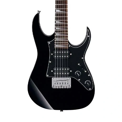 Ibanez GRGM21-BKN miKro Electric Guitar, Black Night 1 Ibanez GRGM21-BKN miKro Electric Guitar, Black Night