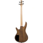 Ibanez GSR180-LBF 4-String Electric Bass Guitar, Transparent Light Brown Flat