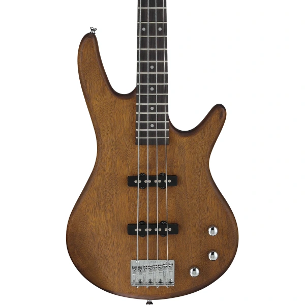 Ibanez GSR180-LBF 4-String Electric Bass Guitar, Transparent Light Brown Flat