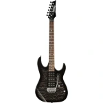 Ibanez Gio GRX70QA-TKS Electric Guitar, Transparent Black Sunburst