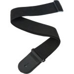 D ADDARIO PWS100 STRAP POLYP LEATHER ENDS BLACK