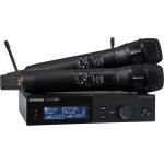 Shure SLXD24D+A/N8C Dual Wireless Handheld System with Nexadyne™ 8/C Handheld Transmitters