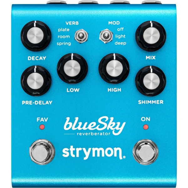 Strymon BlueSky 2FSR Reverberator Guitar Effects Pedal