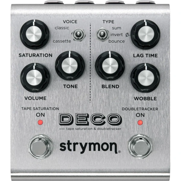 Strymon DECO 2FSR Tape Saturation & Doubletracker Guitar Effects Pedal