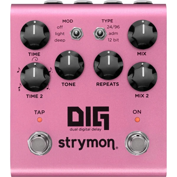 Strymon DIG 2FSR Dual Digital Delay Guitar Effects Pedal