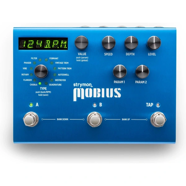 Strymon Mobius Modulation Guitar Effects Pedal