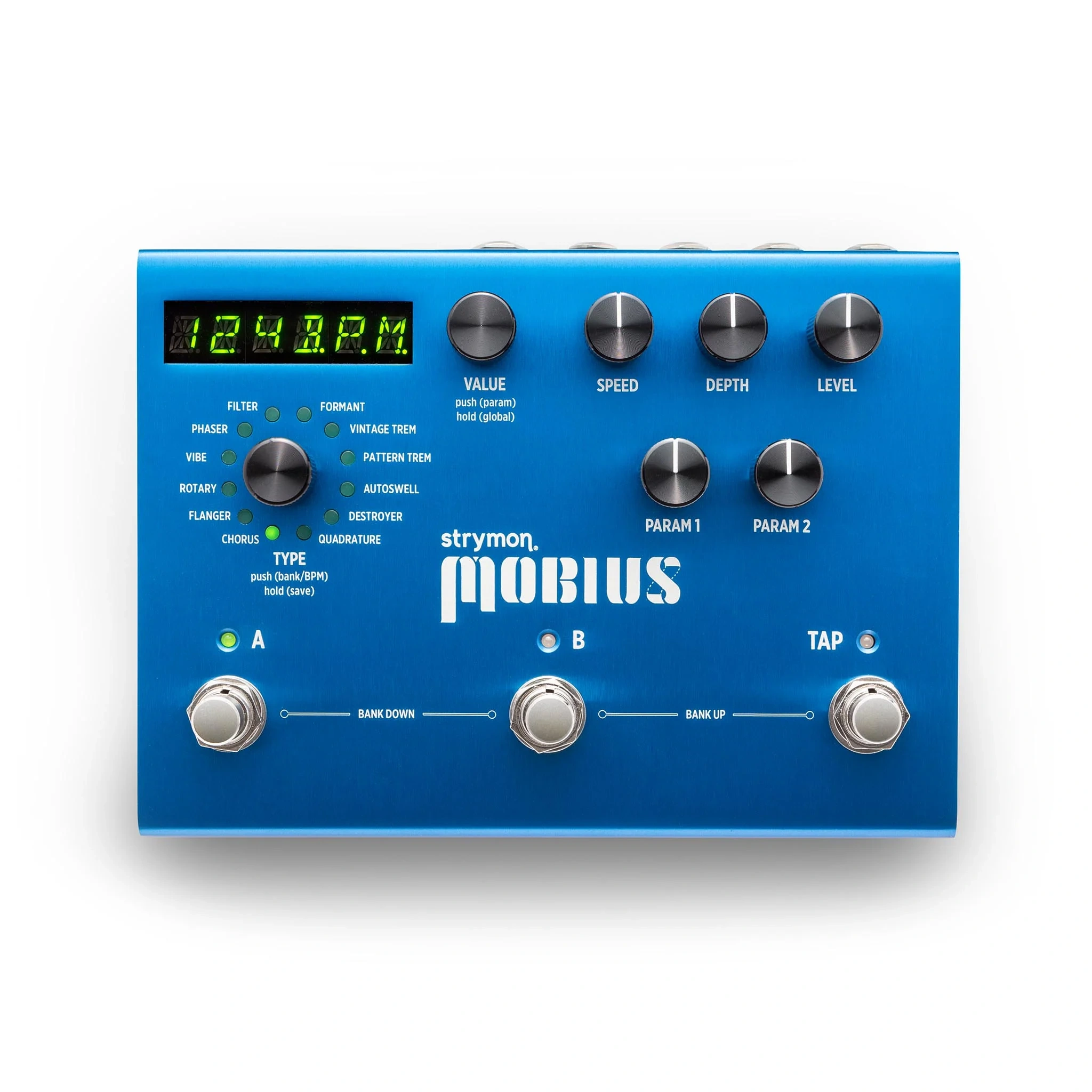 Strymon Mobius Modulation Guitar Effects Pedal Strymon Mobius Modulation Guitar Effects Pedal