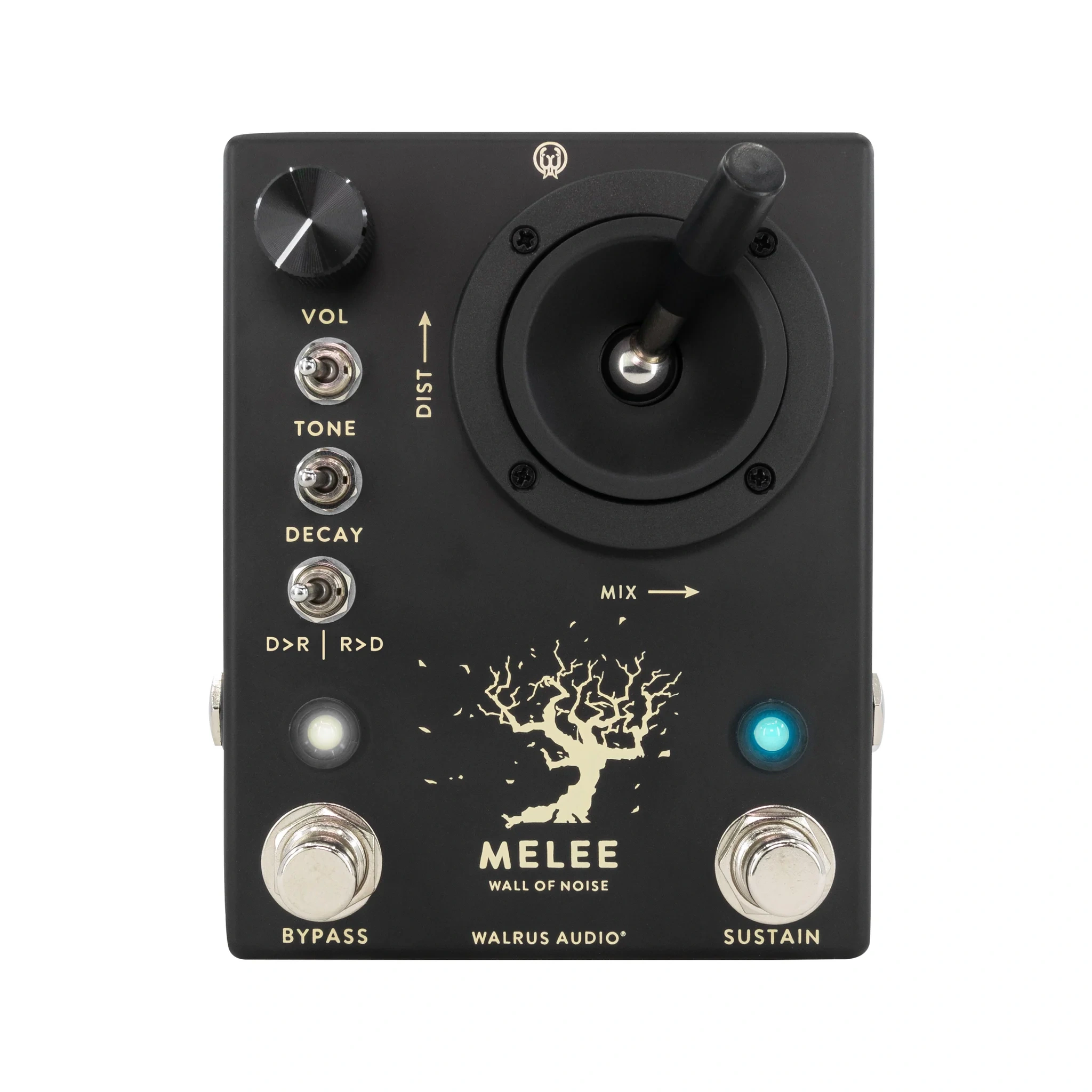 Walrus Audio Melee Wall of Noise Guitar Effects Pedal, Black Walrus Audio Melee Wall of Noise Guitar Effects Pedal, Black
