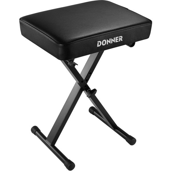 Donner X-Style Adjustable Bench Keyboard and Piano
