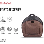 Dr Case Gigbag Snare O Portage 2 Brown Specs