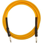 Fender 10 FT Professional Series Glow in the Dark Instrument Cable orange