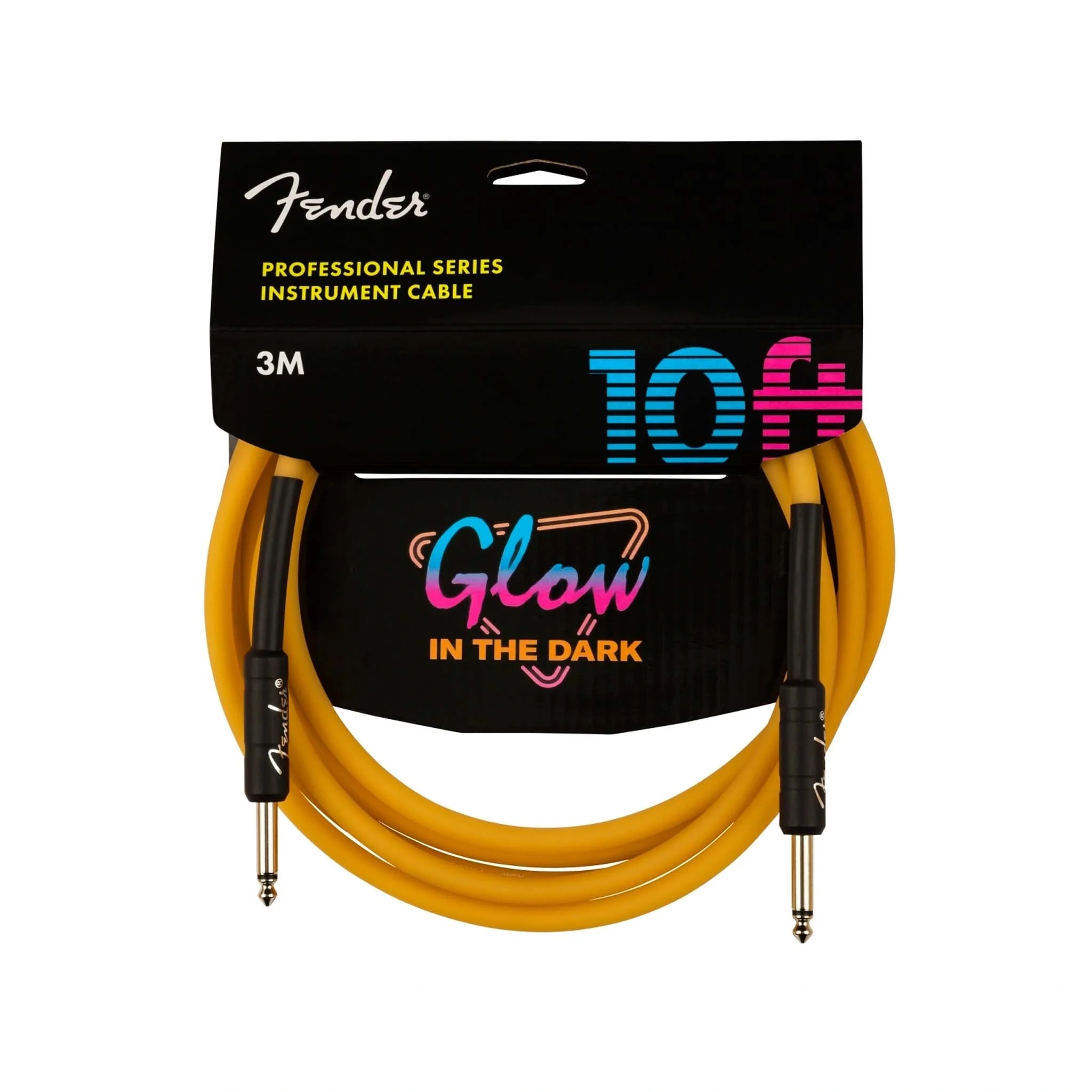 Fender-10 FT-Professional-Series-Glow-in_ the-Dark_Instrument_Cable Fender 10 FT Professional Series Glow in the Dark Instrument Cable