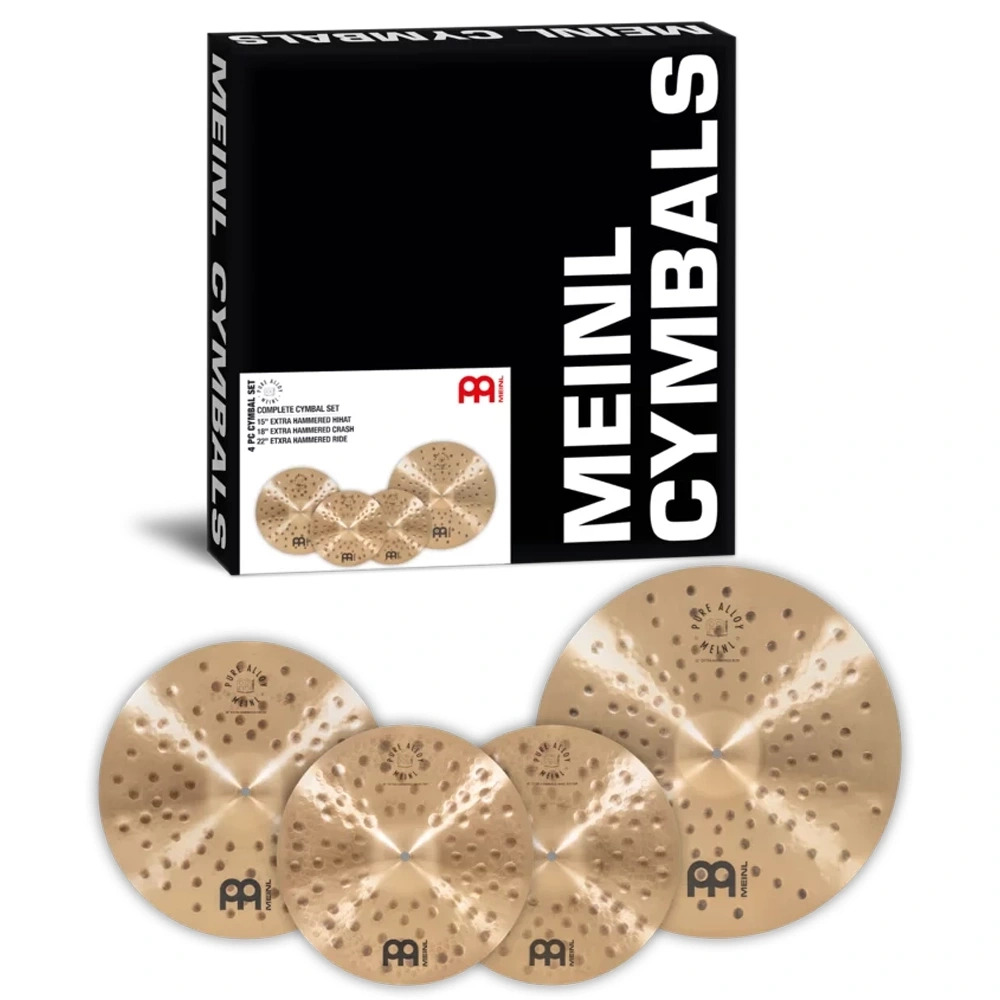 PA-CS1_cymbal-set-meinl Meinl Pure Alloy PA-CS1 Complete Cymbal Set - Gambar 1