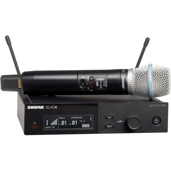 SHURE SLXD24 B87A WIRELESS SYSTEM